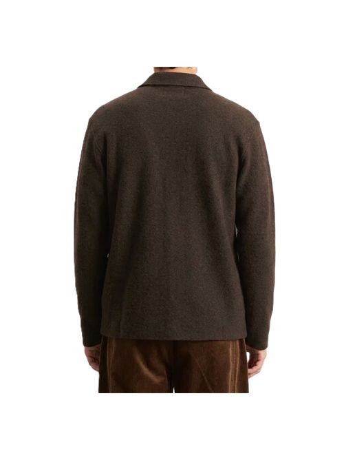 NN07 Jonas Boiled Wool Overshirt NN.07 | 22763986686398880 DEEP TRUFFLE